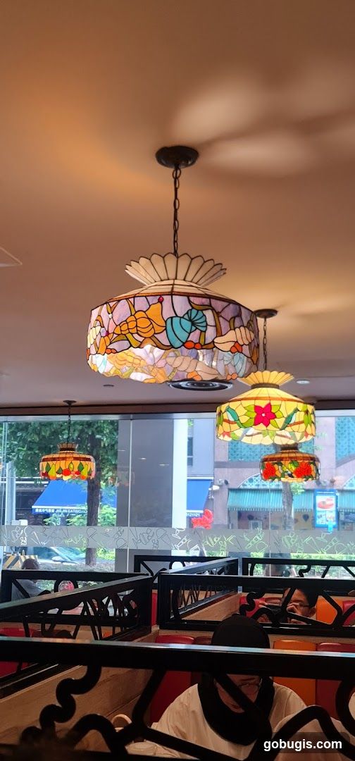 Decorative Lamps in Restaurant