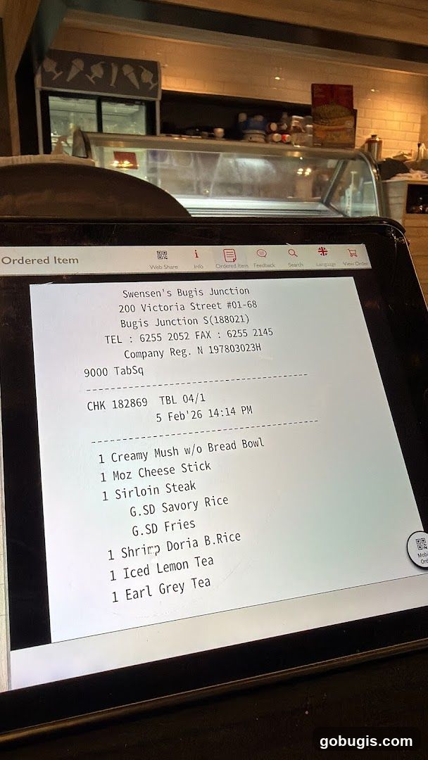 Order Receipt