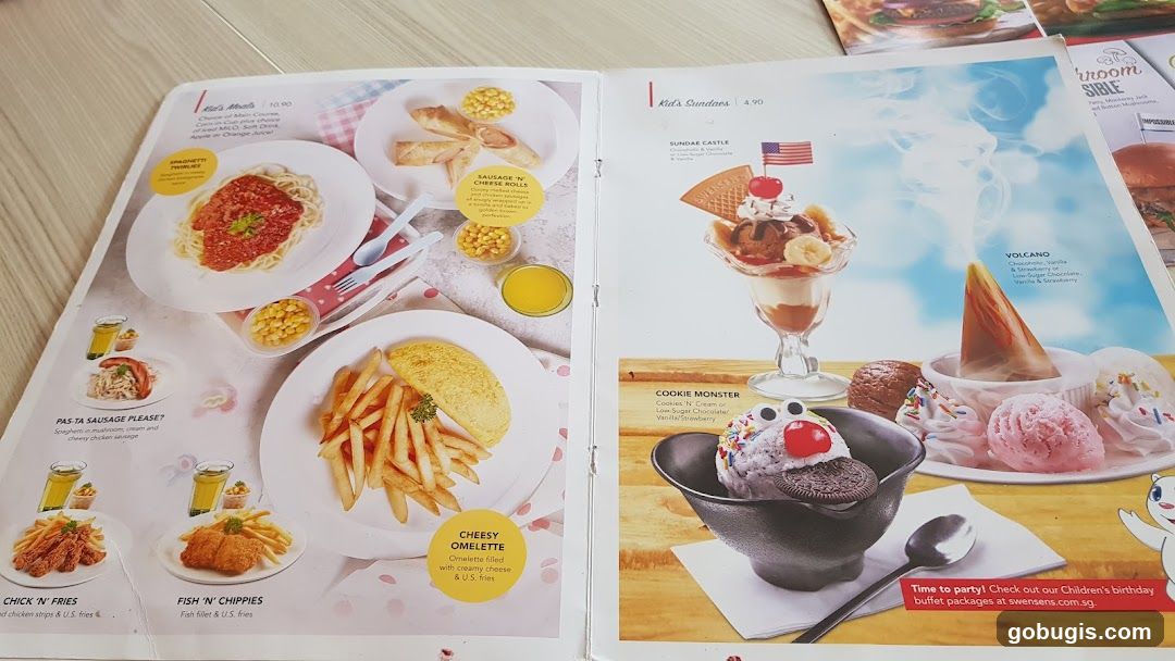Kid's Menu