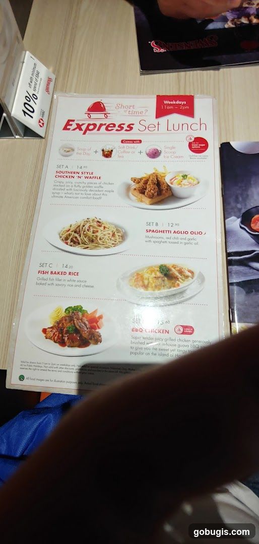 Express Set Lunch