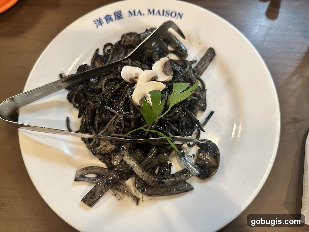 Squid Ink Pasta