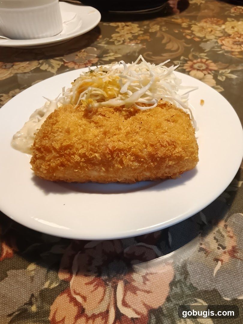 Fried Fish with Salad