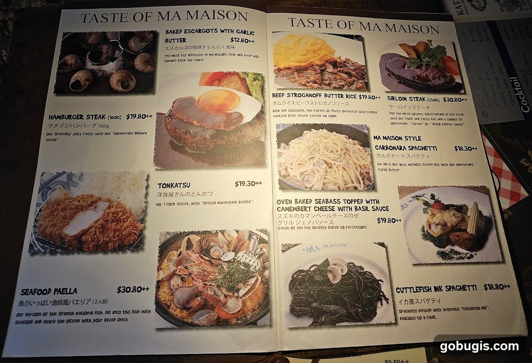 TASTE OF MA MAISON