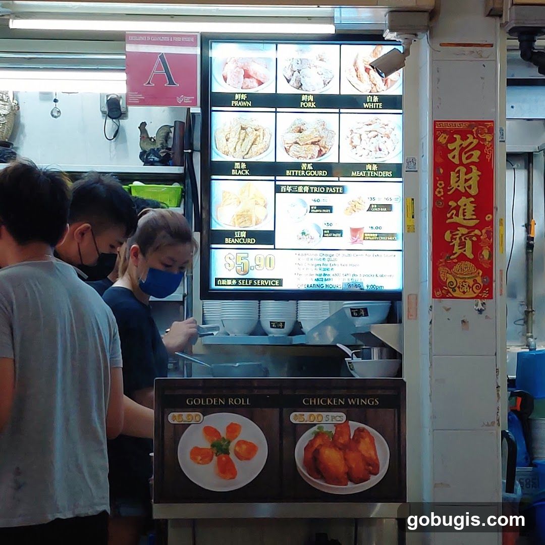 Food Stall Menu