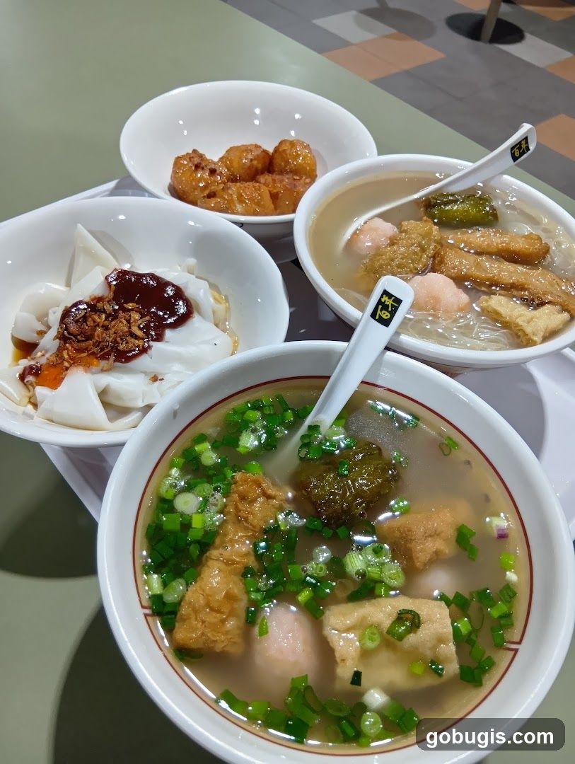 Asian Noodle Soups and Rice Rolls