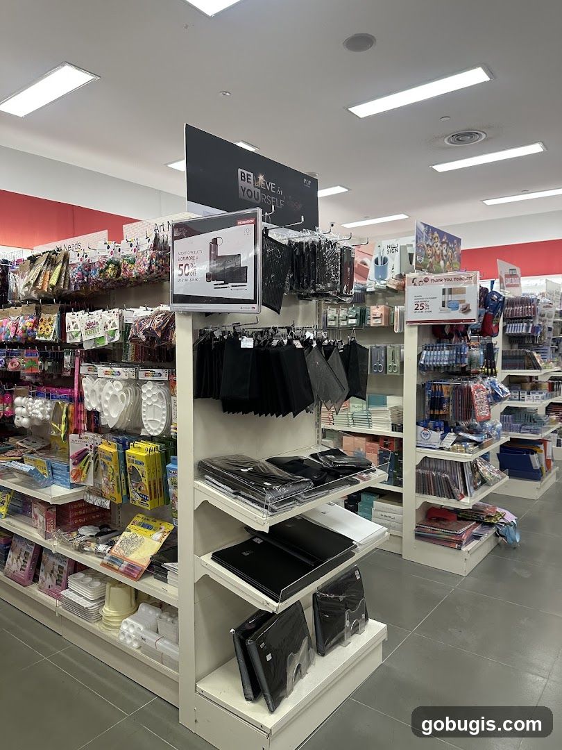 Stationery Store Aisles