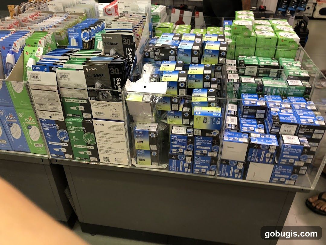 Correction Tape Display