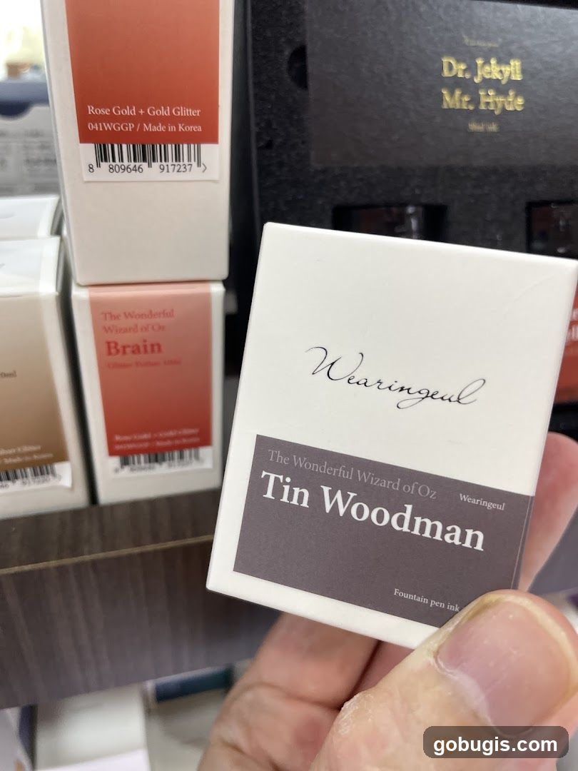 Fountain Pen Ink Packaging