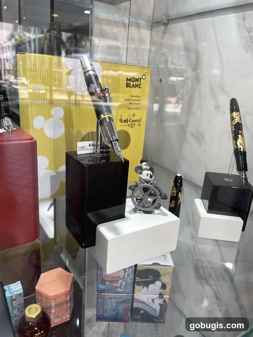 Montblanc Pens Display