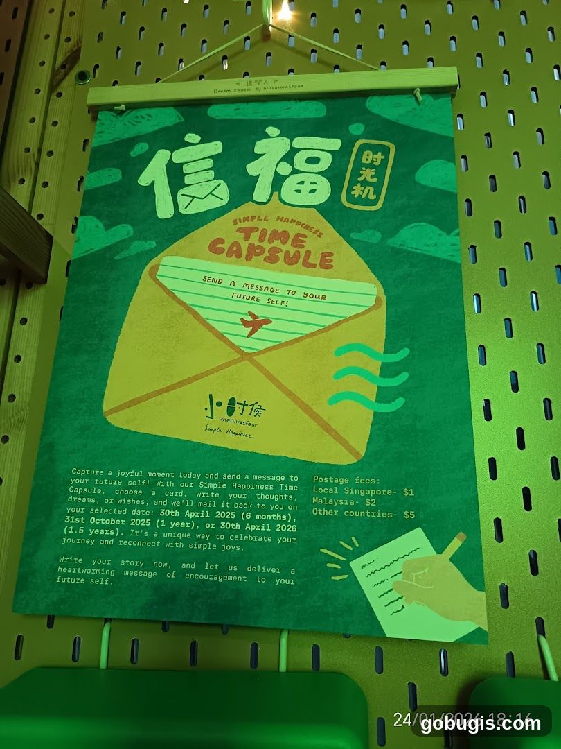 Simple Happiness Time Capsule Poster