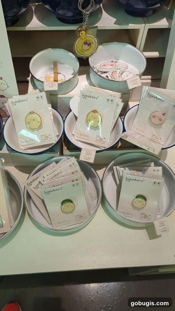 Sumoboru Merchandise Display