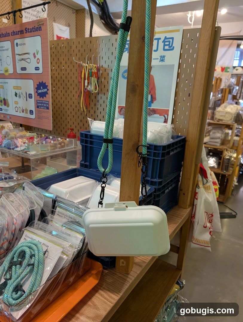 DIY Charm Station Display