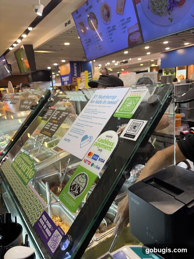 Food Service Counter
