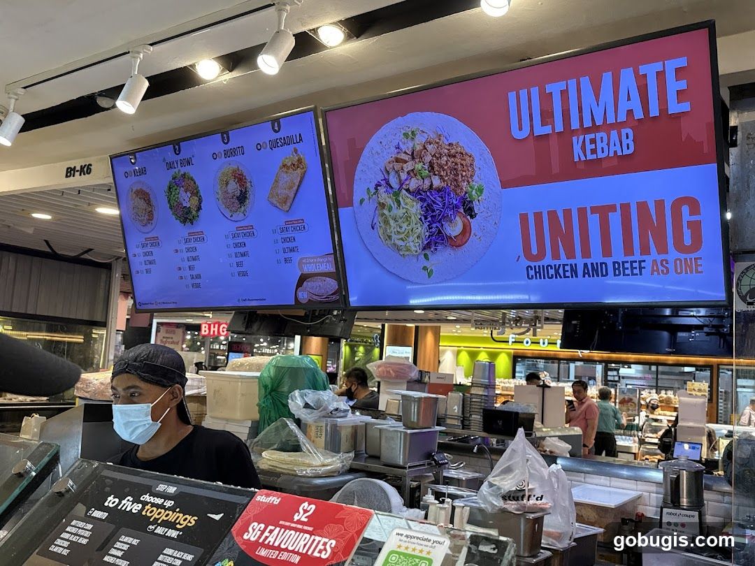 Food Stall Display