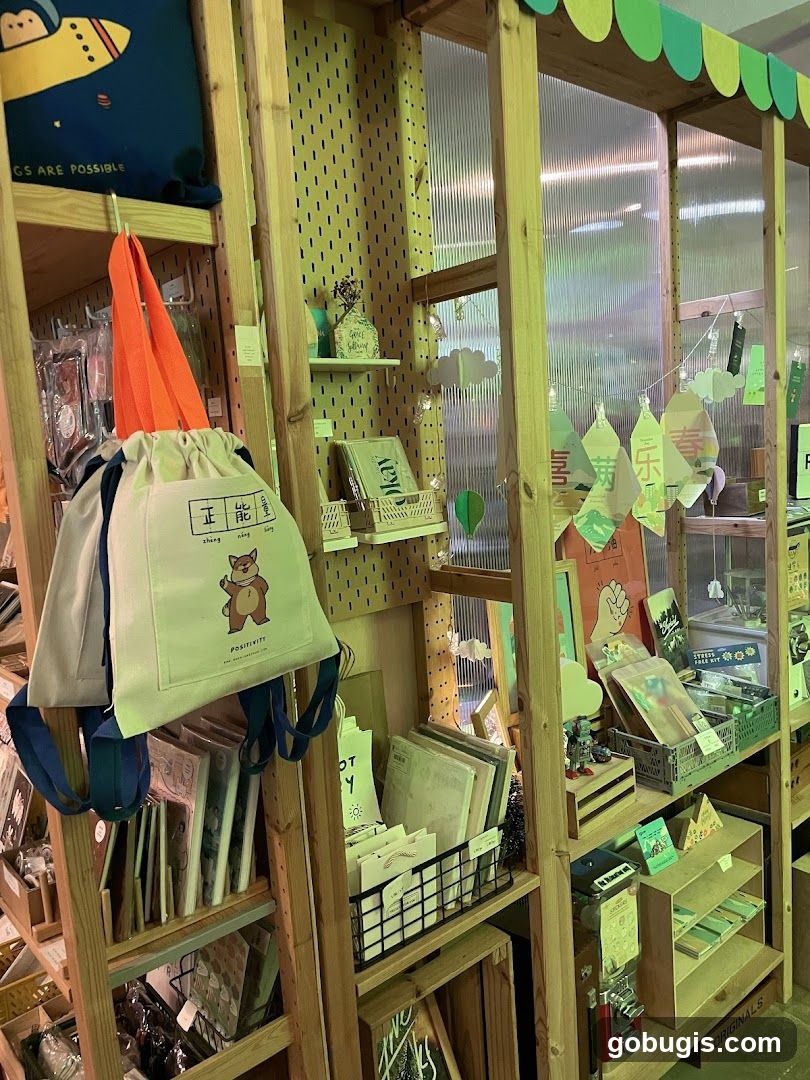 Stationery and Gift Shop Display