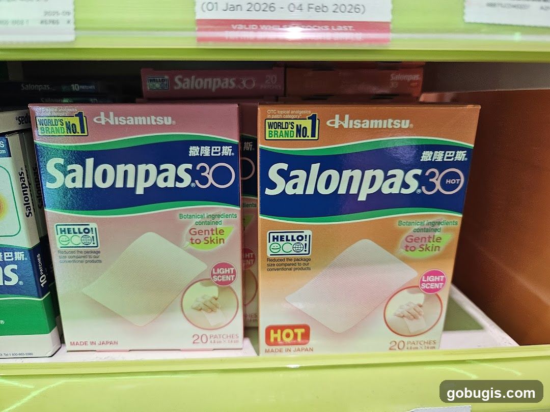 Salonpas Pain Relief Patches