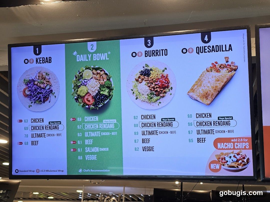 Menu Board
