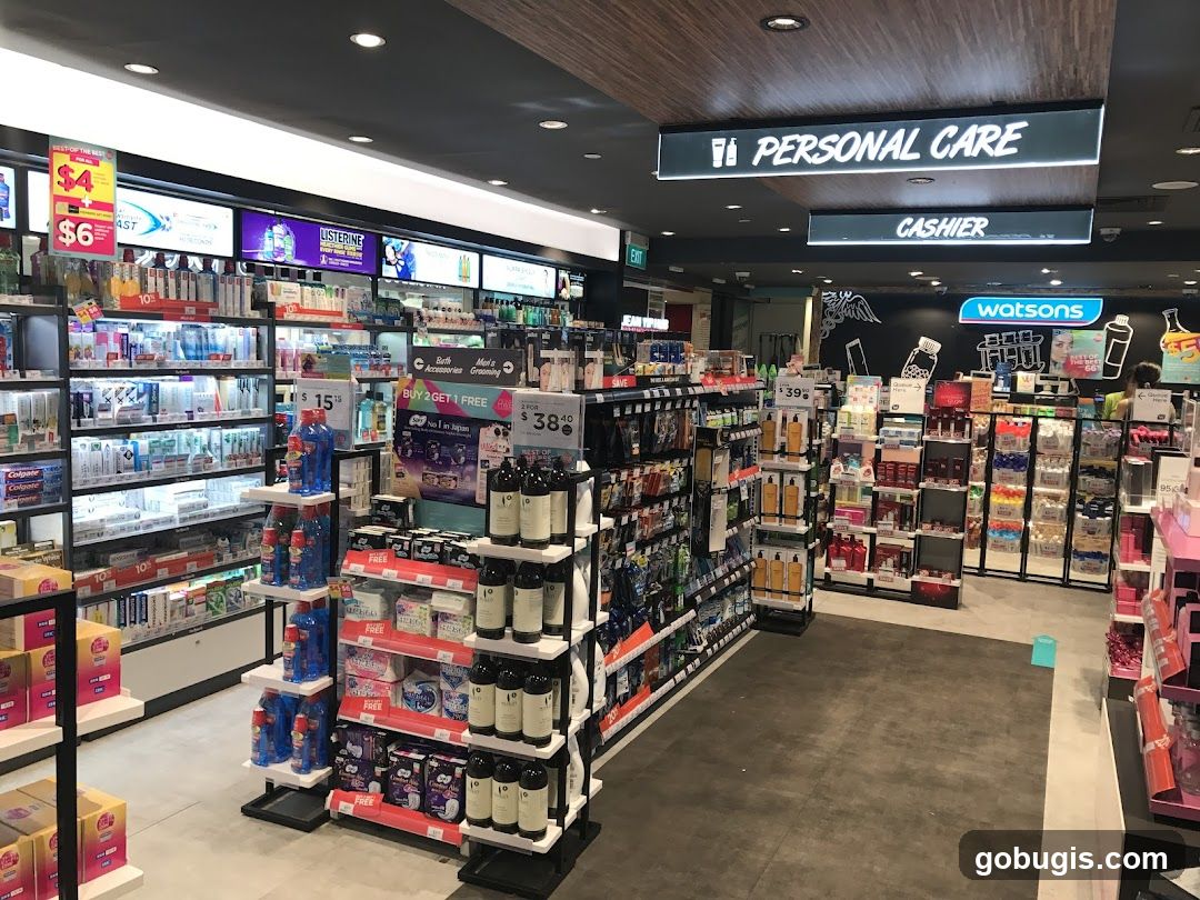 Personal Care Store Interior