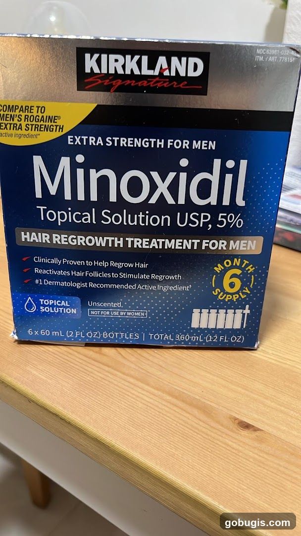 Kirkland Signature Minoxidil Topical Solution USP, 5%