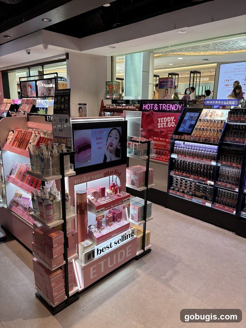 Cosmetics Display