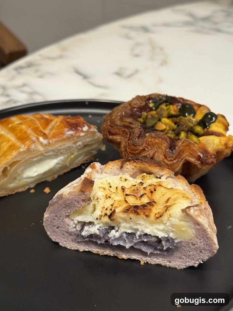 Three Pastries