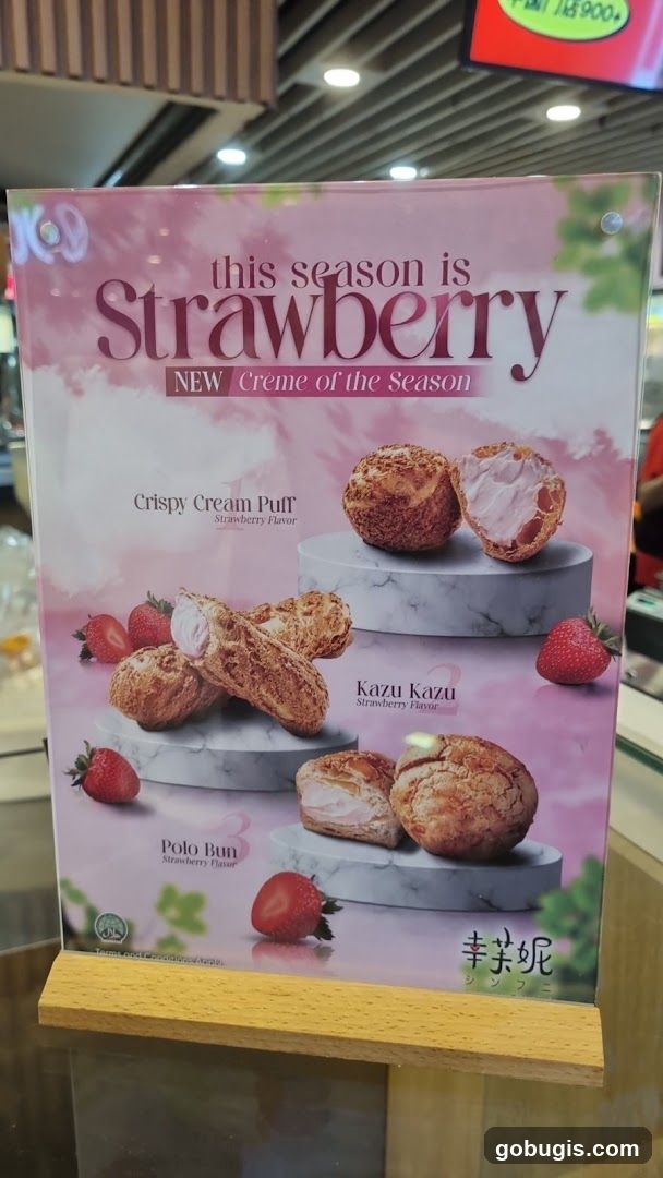 Strawberry Cream Puffs