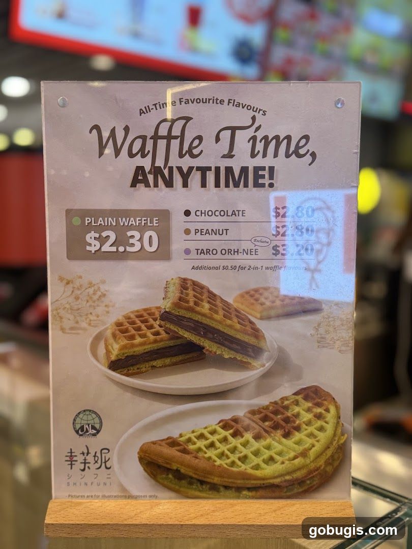 Waffle Time, ANYTIME!
