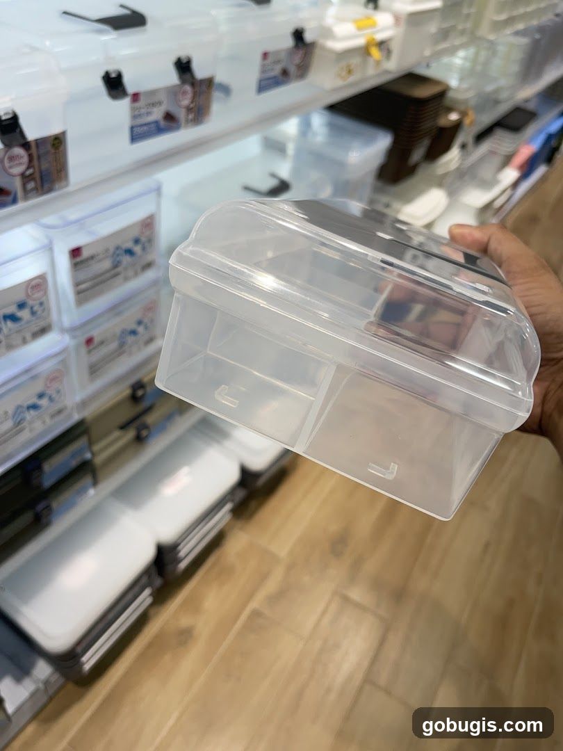 Clear Plastic Organizer Box