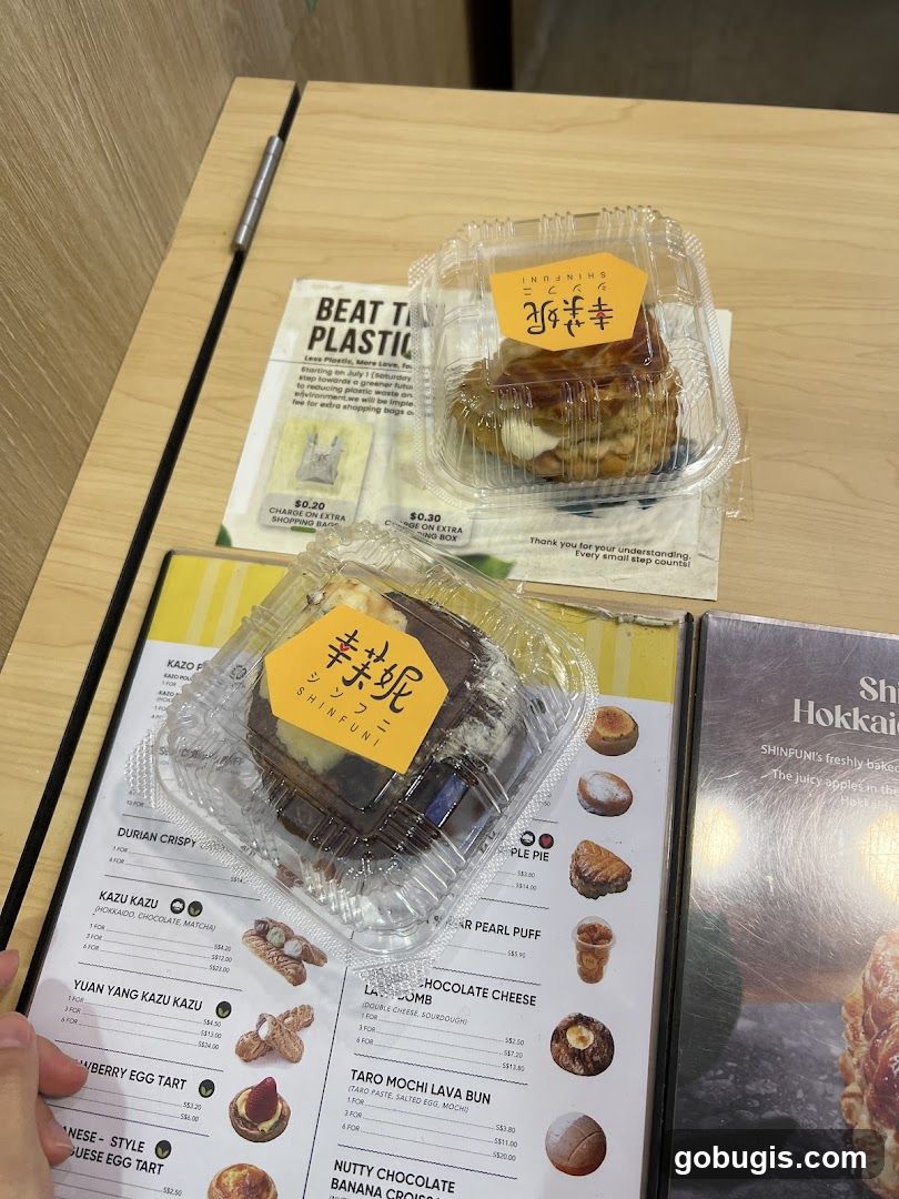 Pastries and Menu