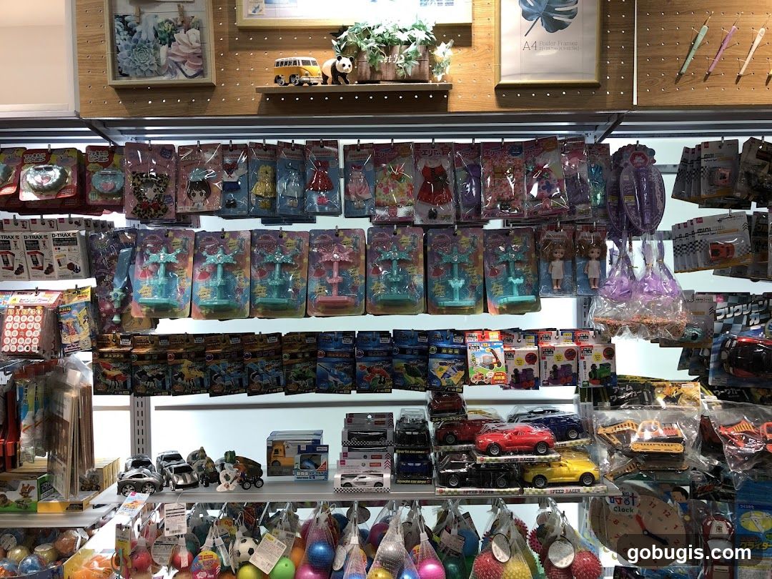Toy Store Shelves