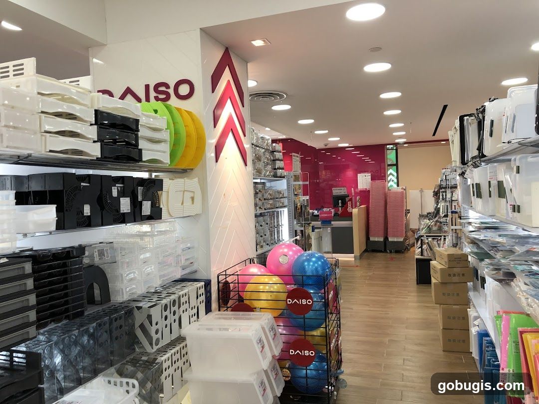 Daiso Store Interior