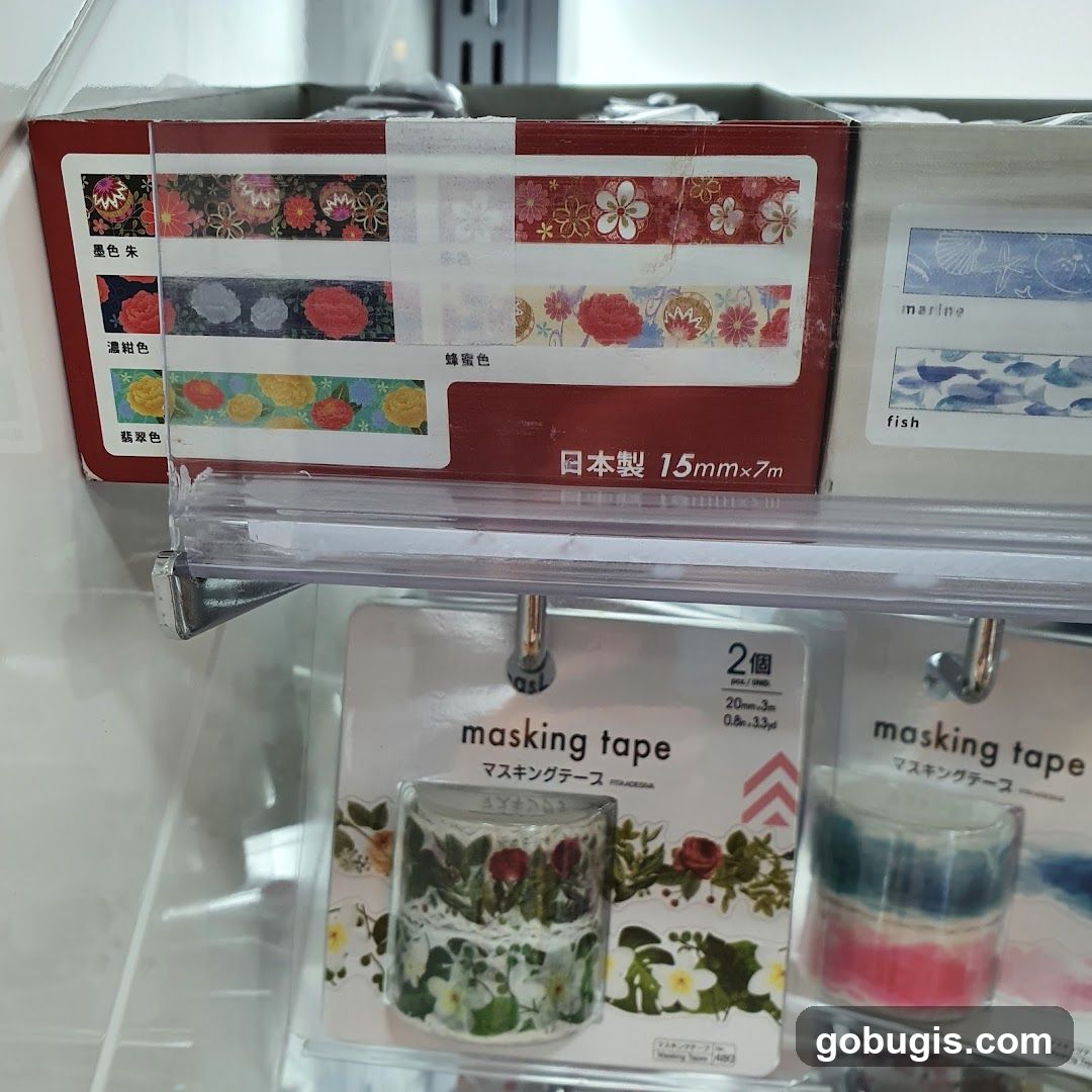 Masking Tape Display