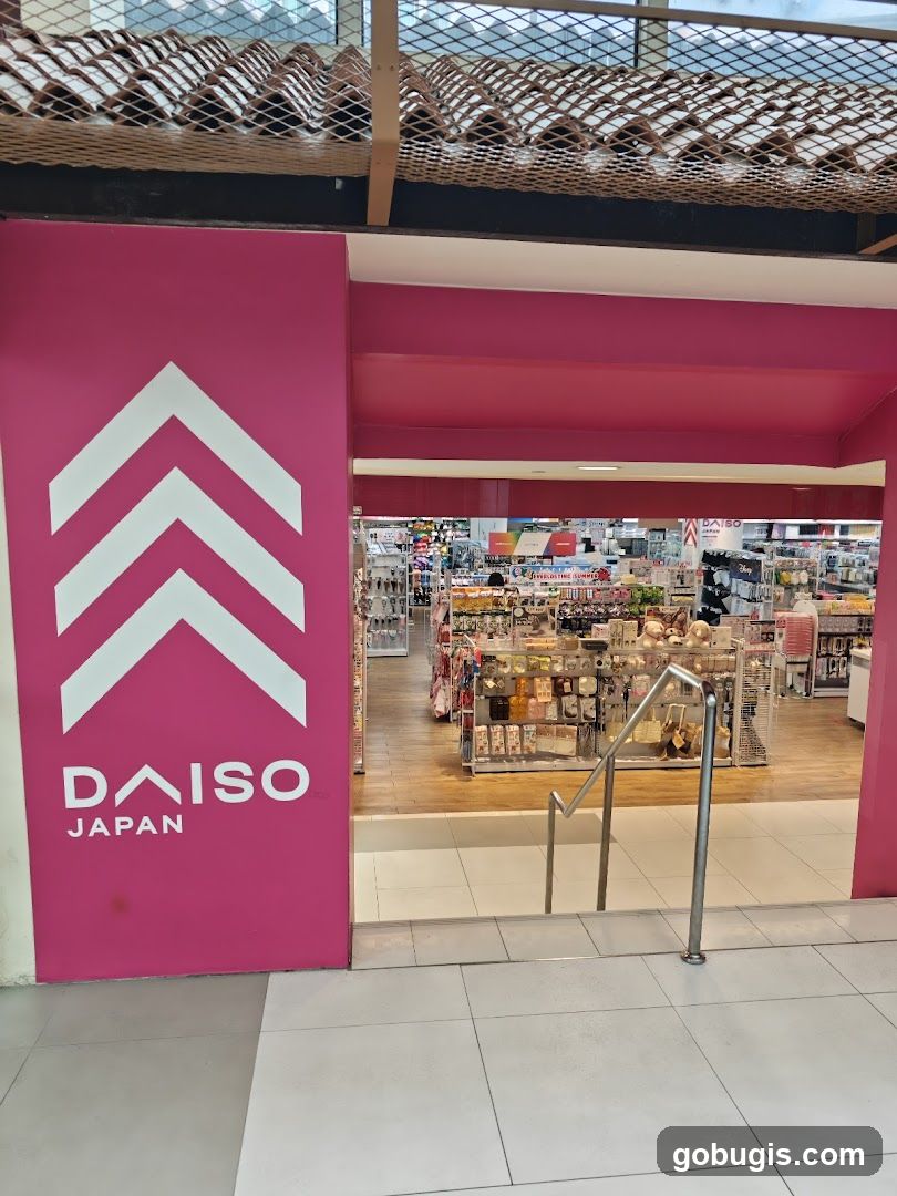 Daiso Japan Store Entrance