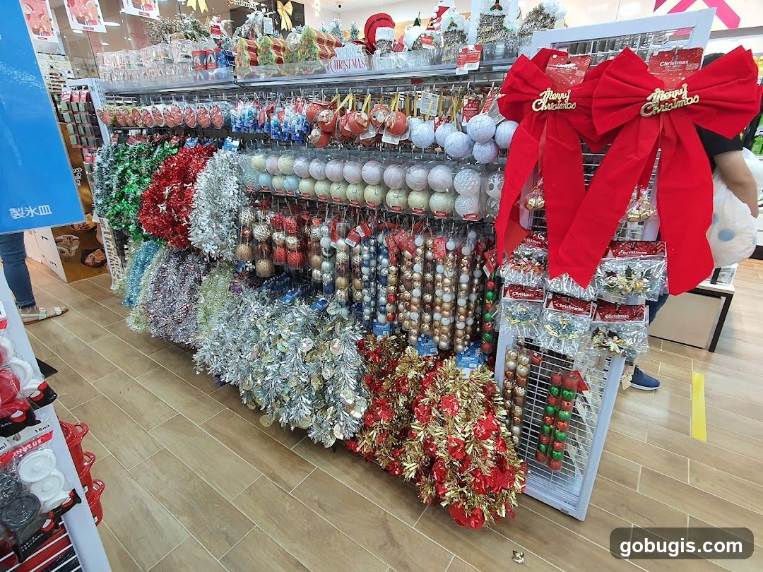Christmas Decorations Display