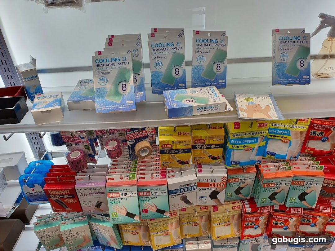 Health and Support Products Display
