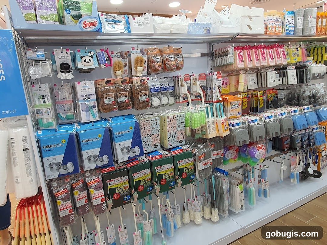 Cleaning Supplies Aisle