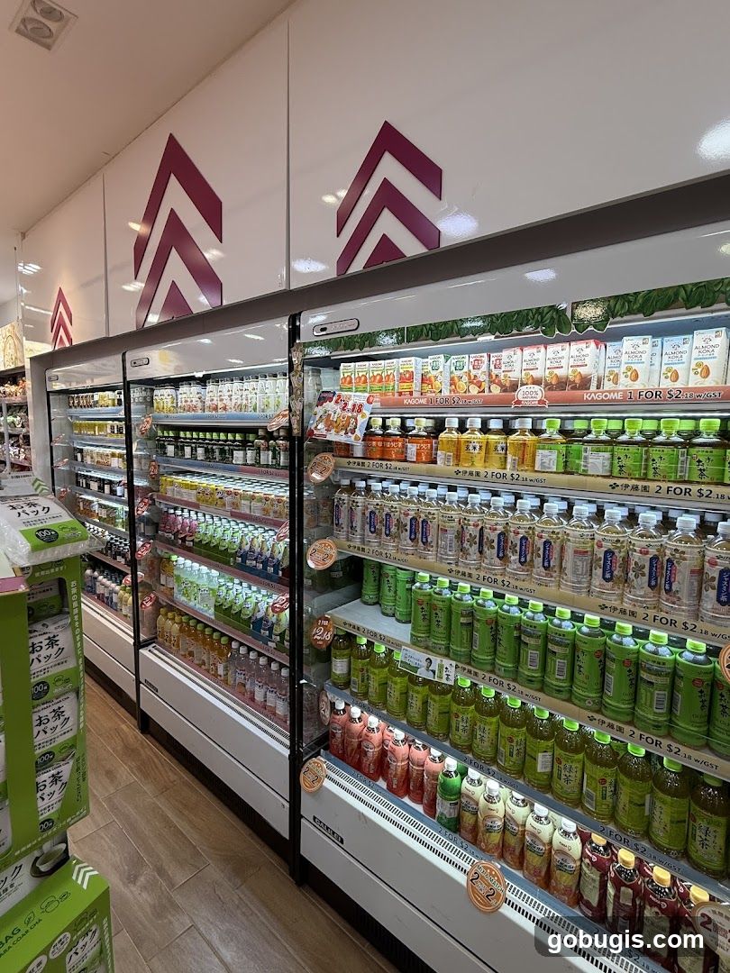 Refrigerated Drinks Aisle