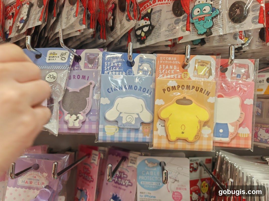 Sanrio Character Sticky Notes