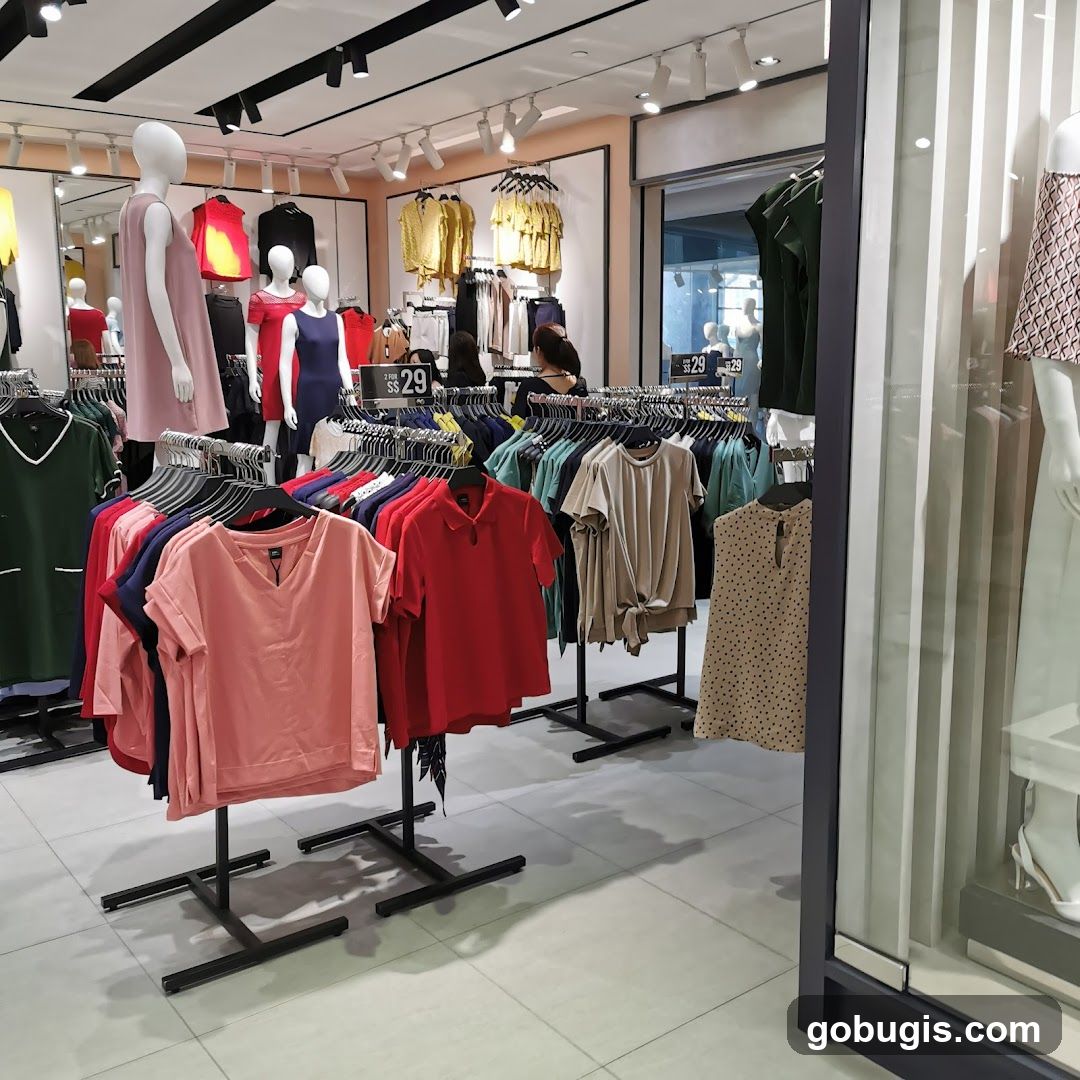 Clothing Store Interior