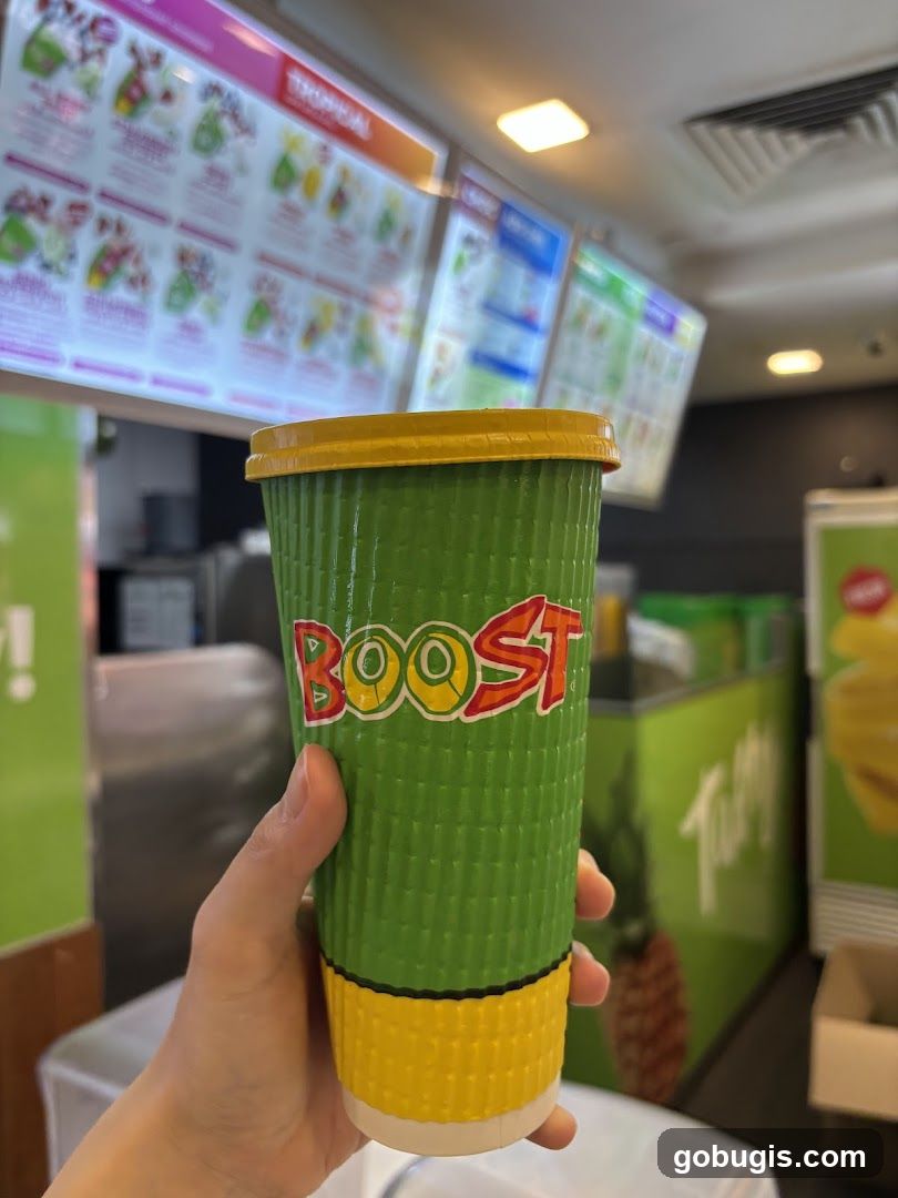 Boost Juice Cup
