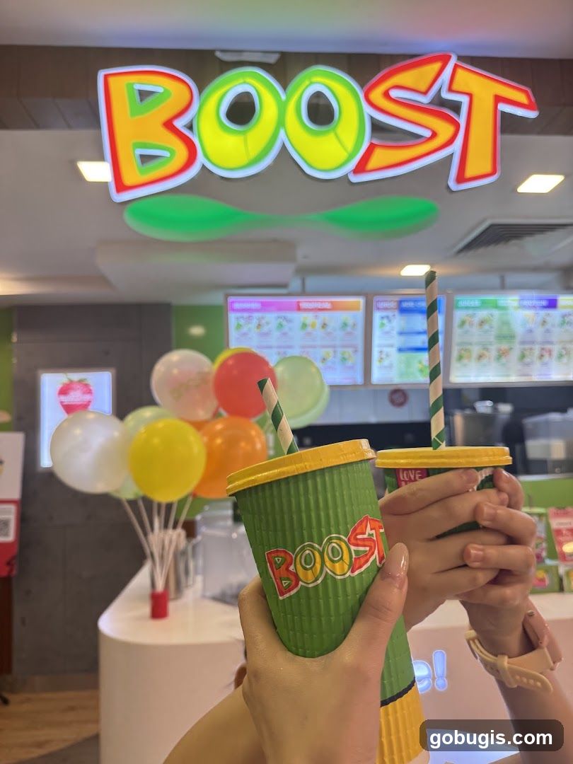 Boost Juice Cups