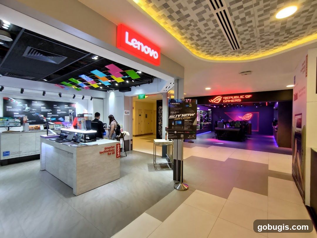 Lenovo and Republic of Gamers Stores