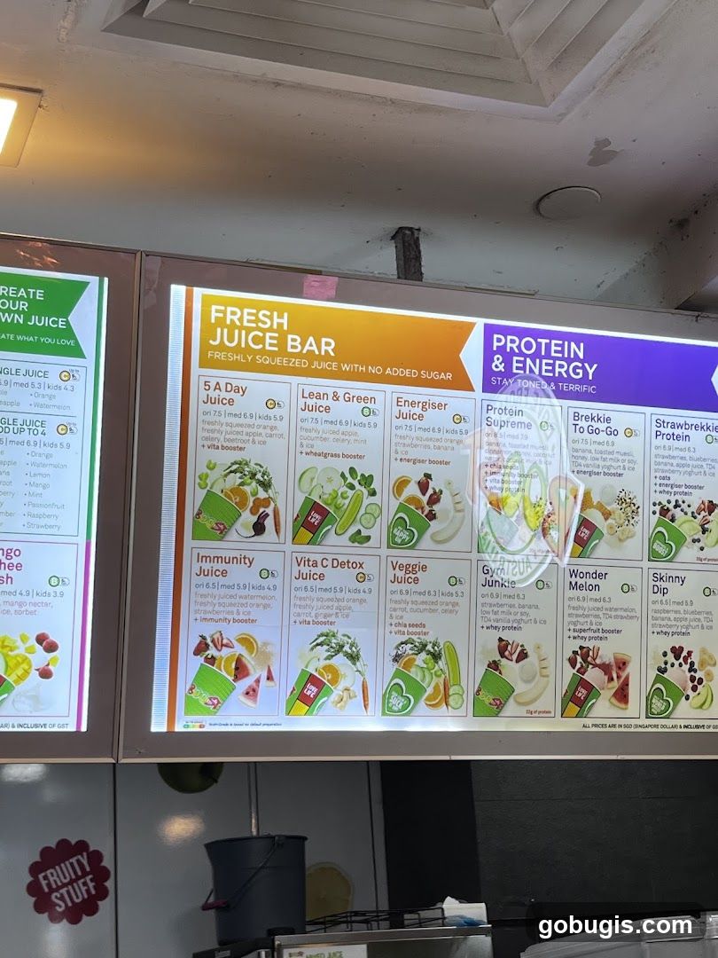 FRESH JUICE BAR