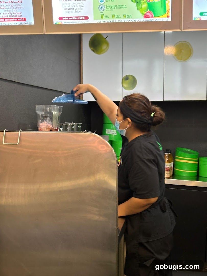 Juice Bar Preparation