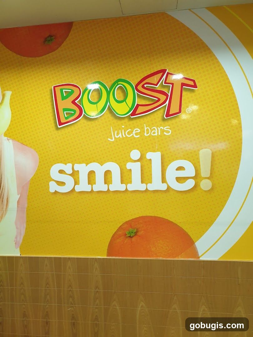Boost Juice Bars Advertisement