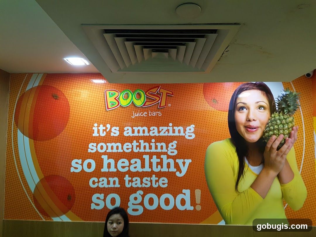 Boost Juice Bar Mural