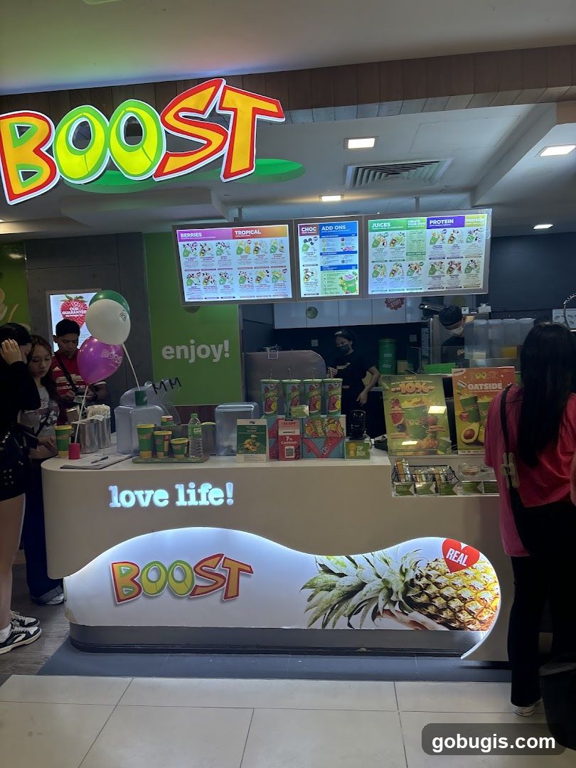 Boost Juice @ Bugis Junction