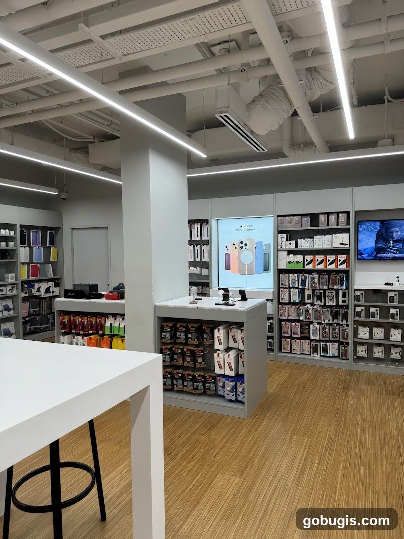 Electronics Store Interior