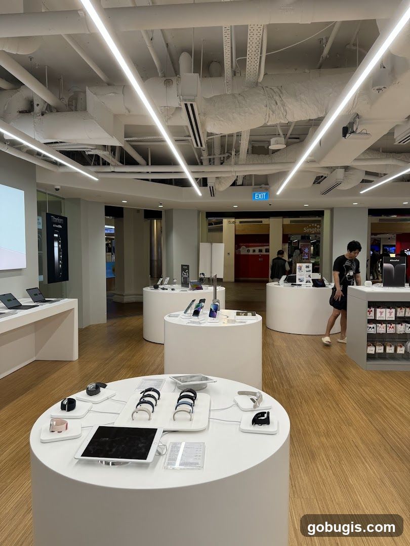 Electronics Store Display