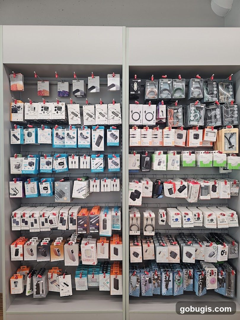 Electronics Accessories Display